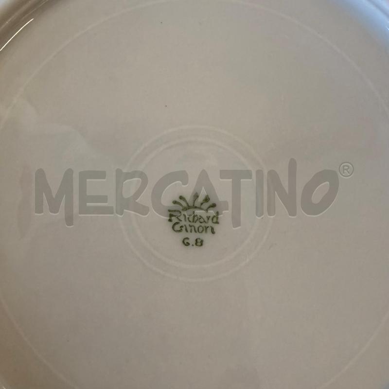 PIATTINI PZ.12 RICHARD GINORI FIORELLINI ROSSI PROF DOR | Mercatino dell'Usato Molfetta 3