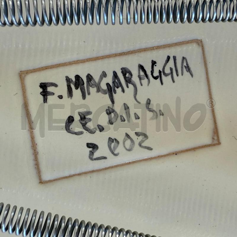 PIATTO ARTISTICO DONNA NUDA SULLA RIVA MAGARAGGIA 37.5 CM  | Mercatino dell'Usato Molfetta 5