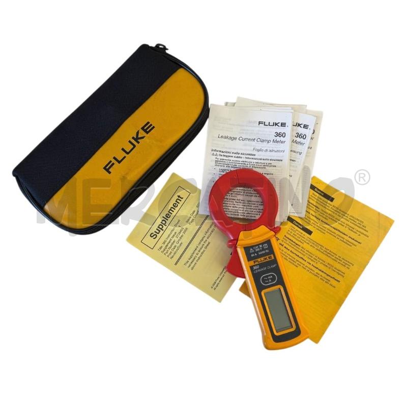 PINZA AMPEROMETRICA FLUKE 360 LEAKAGE CLAMP+CUSTODIA | Mercatino dell'Usato Molfetta 1