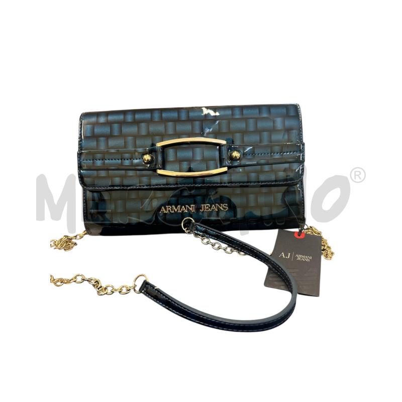POCHETTE ARMANI JEANS BLU LUCIDO | Mercatino dell'Usato Molfetta 1