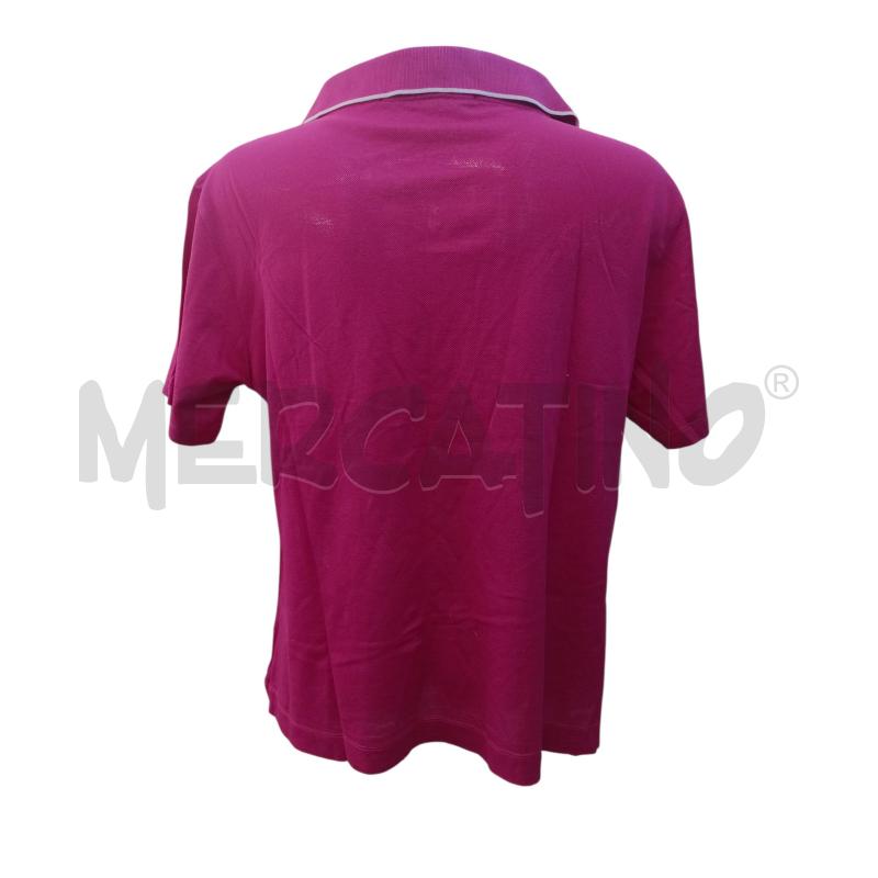 POLO DONNA TOLLEGNO FUCSIA PROFILO BIANCO | Mercatino dell'Usato Molfetta 2
