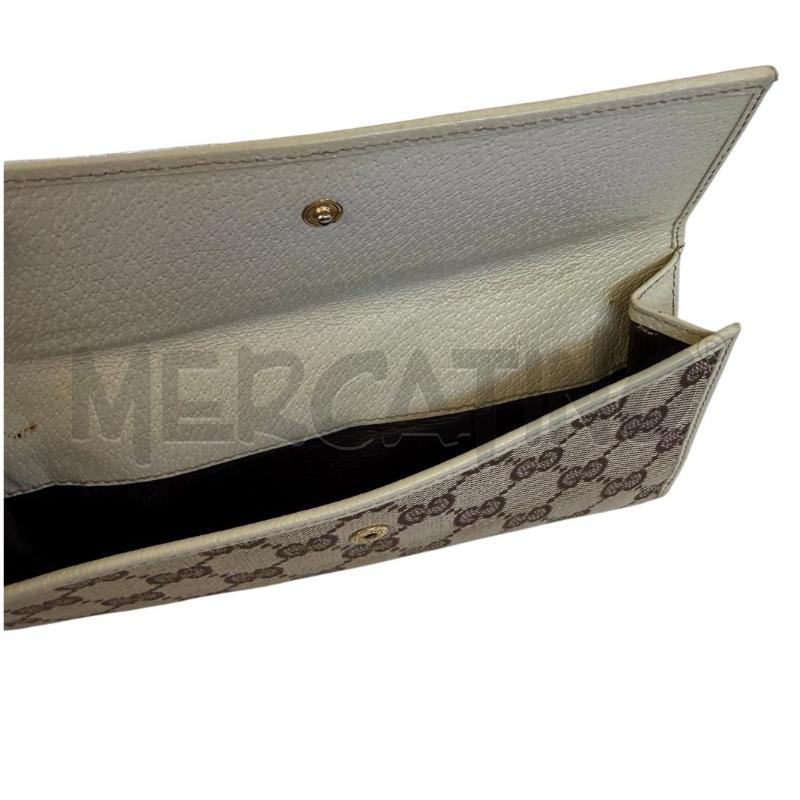 PORTA FOGLIO GUCCI DIONYSUS IN TELA MONOGRAMMA MARRONE INSERTI PANNA | Mercatino dell'Usato Molfetta 3
