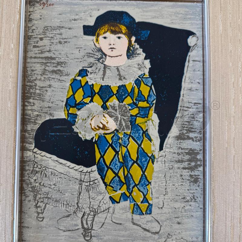 QUADRO SERIGRAFIA SU LASTRA PICASSO 99/300 | Mercatino dell'Usato Molfetta 5
