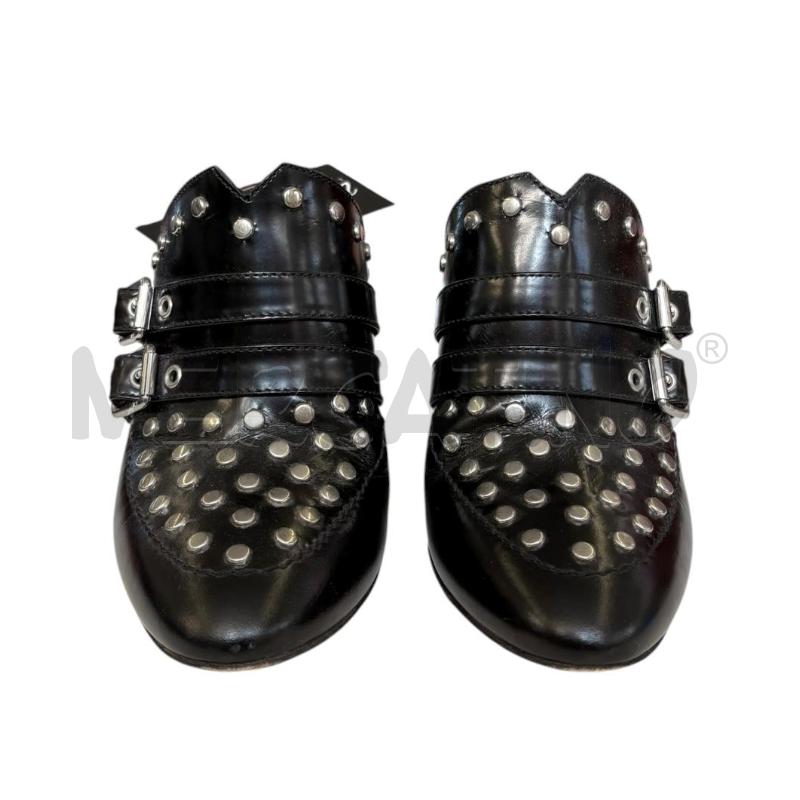 SABOT TWINSET NERO BORCHIE | Mercatino dell'Usato Molfetta 3