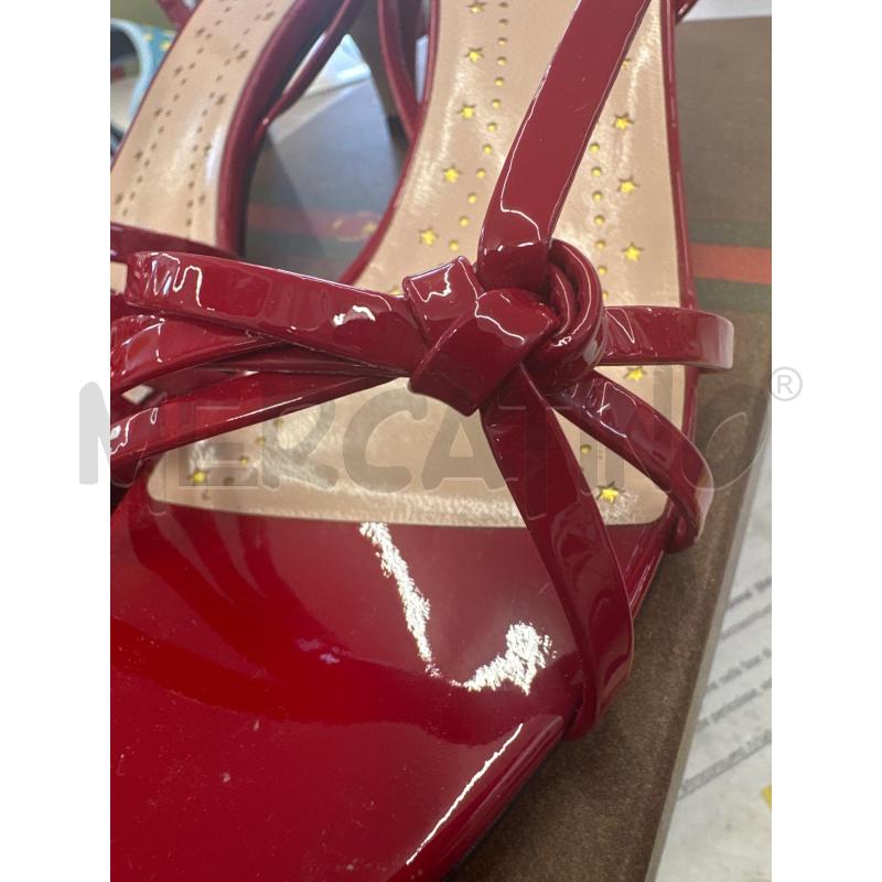 SANDALI DONNA GUCCI HIBISCUS RED | Mercatino dell'Usato Molfetta 3