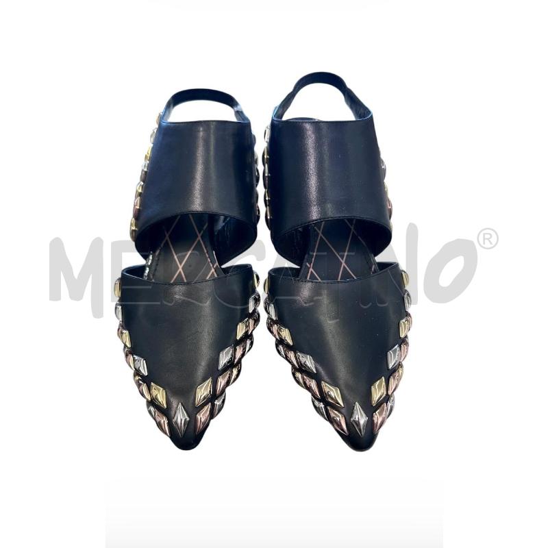 SANDALI DONNA LOUIS VUITTON GOLD RUSH CUT-OUT PUMP NERO | Mercatino dell'Usato Molfetta 2
