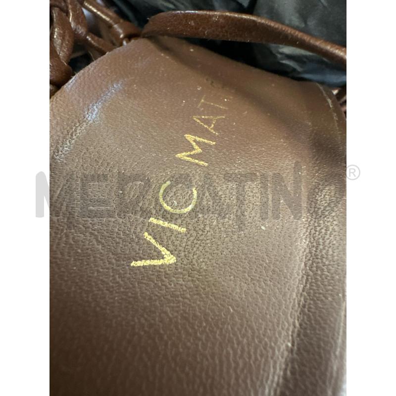 SANDALI DONNA TACCHI VIC MATIE MARRONE | Mercatino dell'Usato Molfetta 5