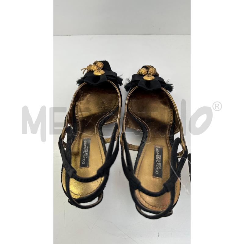 SCARPE DONNA DOLCE & GABBANA NERO  | Mercatino dell'Usato Molfetta 3