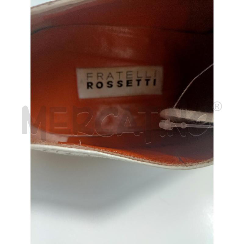 SCARPE DONNA FRATELLI ROSSETTI PANNA E MARRONE ALLACCIATE | Mercatino dell'Usato Molfetta 5