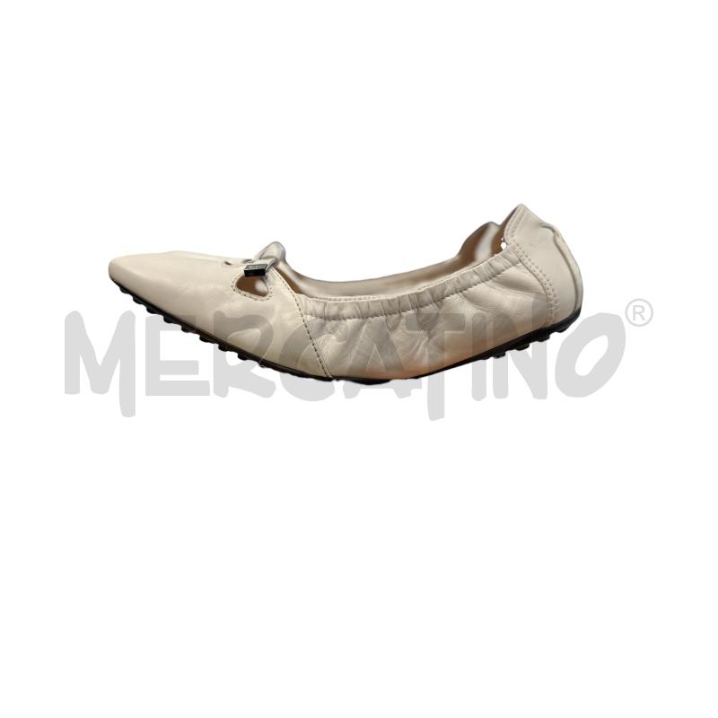 SCARPE DONNA TOD'S BIANCO BALLERINA  | Mercatino dell'Usato Molfetta 1
