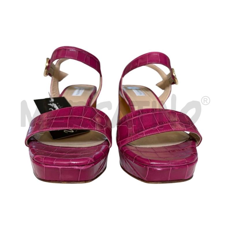 SCARPE TACCHI FRATELLI ROSSETTI FUCSIA PITONATO | Mercatino dell'Usato Molfetta 3
