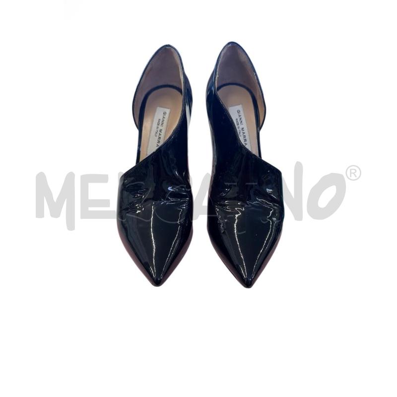 SCARPE TACCHI GIANNI MARRA NERO VERNICE | Mercatino dell'Usato Molfetta 2