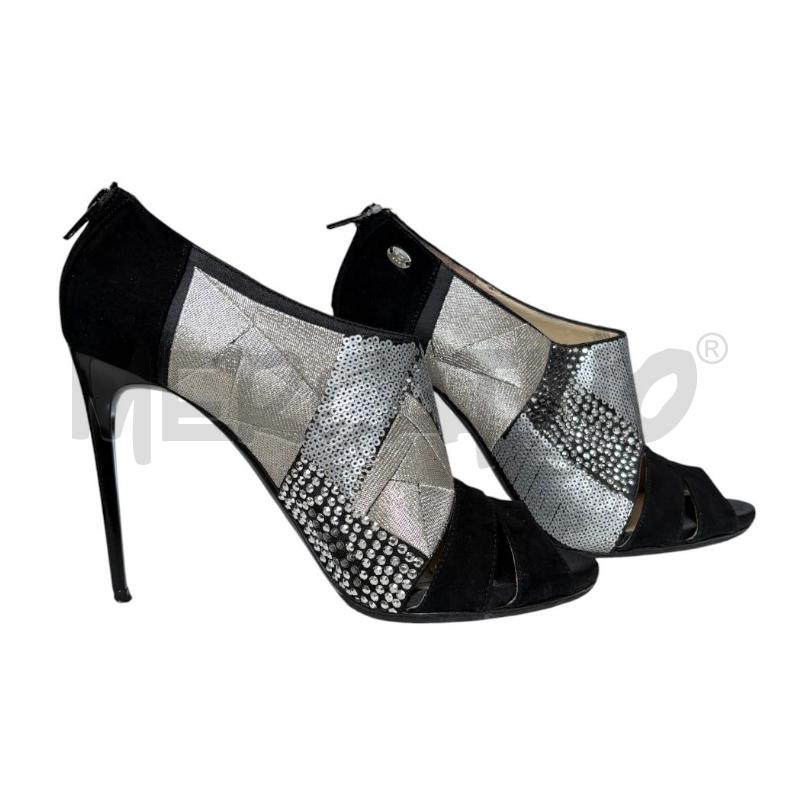 SCARPE TACCHI JHON RICHMOND NERO STRASS | Mercatino dell'Usato Molfetta 2