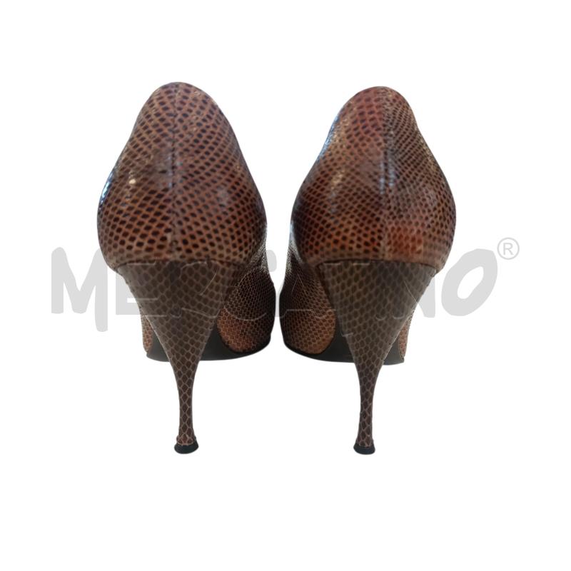 SCARPE TACCHI MIU MIU MARRONE PITONATO | Mercatino dell'Usato Molfetta 3