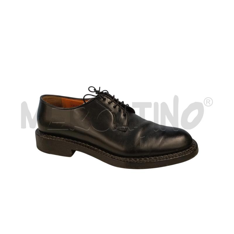 SCARPE UOMO SANTONI NERO ALLACCIATO | Mercatino dell'Usato Molfetta 1