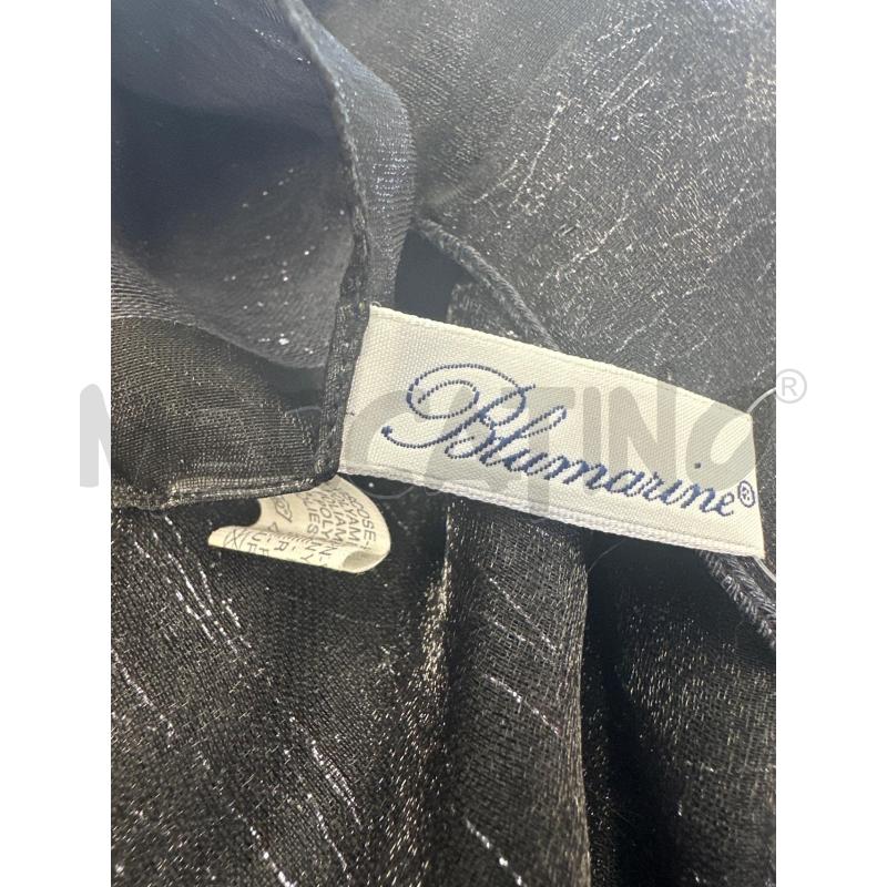 SCIARPA DONNA BLUMARINE NERO BLU FILO LAMINATO | Mercatino dell'Usato Molfetta 3