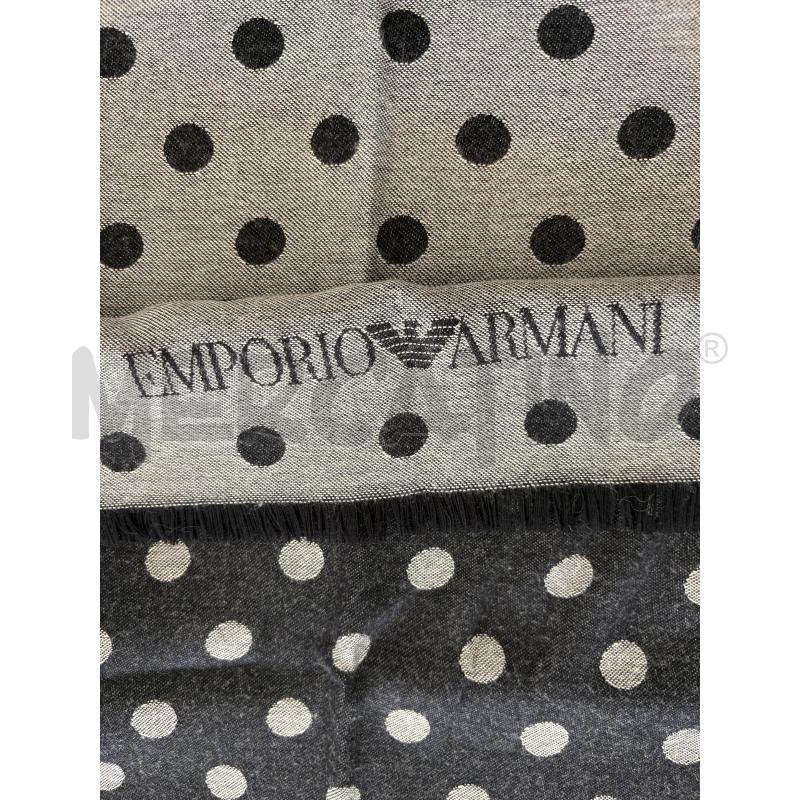 SCIARPA DONNA EMPORIO ARMANI GRIGIO POIS  | Mercatino dell'Usato Molfetta 2