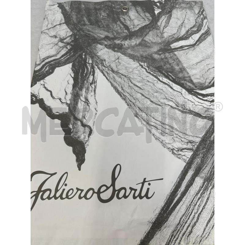 SCIARPA DONNA FALIERO SARTI ARANCIO SFUMATA | Mercatino dell'Usato Molfetta 4