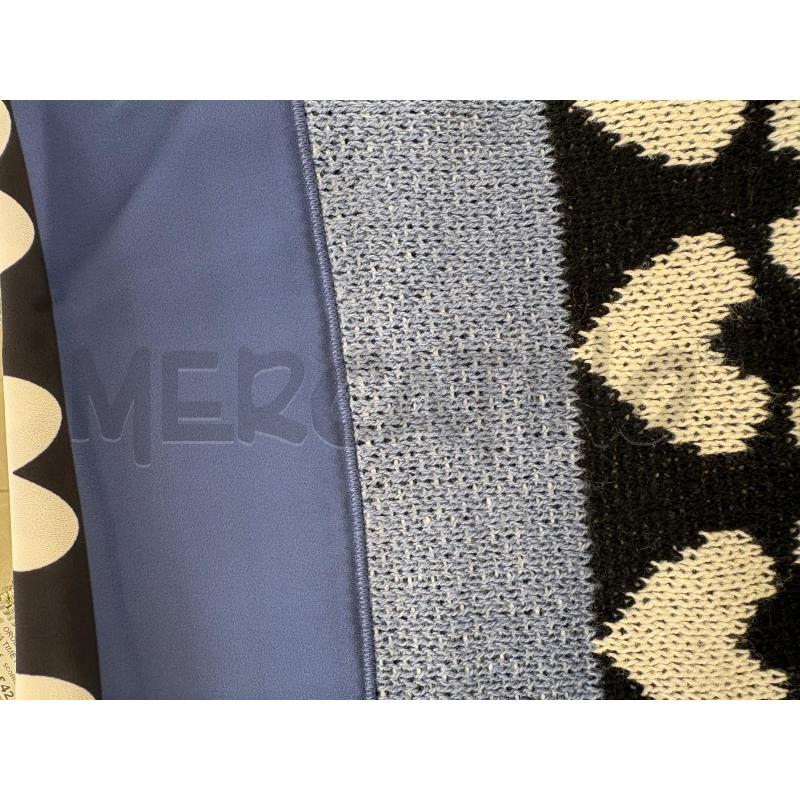 SCIARPA DONNA TWINSET NERO CUORI BIANCHI PROFILO AVION | Mercatino dell'Usato Molfetta 3