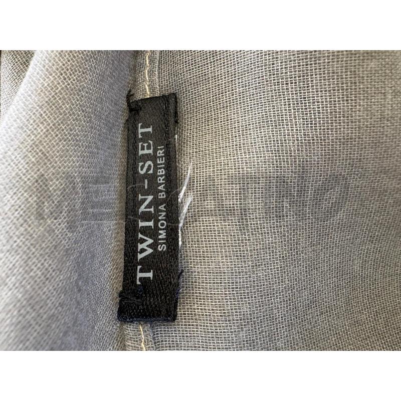 SCIARPA DONNA TWINSET PANNA E NERO | Mercatino dell'Usato Molfetta 3