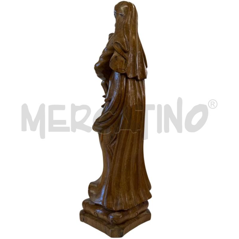SCULTURA LEGNO MATERNITA' H. 35 CM | Mercatino dell'Usato Molfetta 2