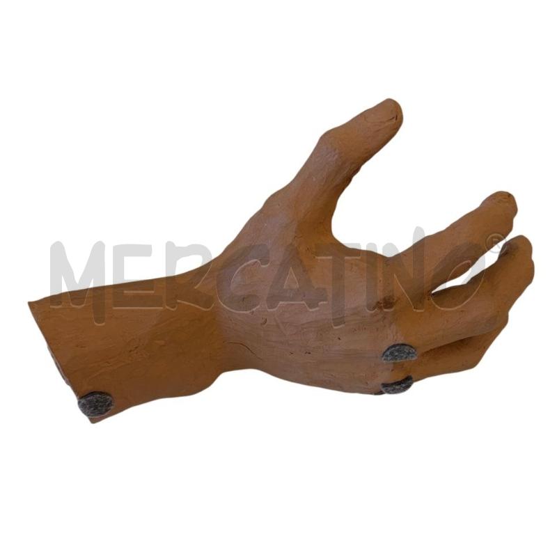 SCULTURA MANO TERRACOTTA ELIO SPADA | Mercatino dell'Usato Molfetta 2