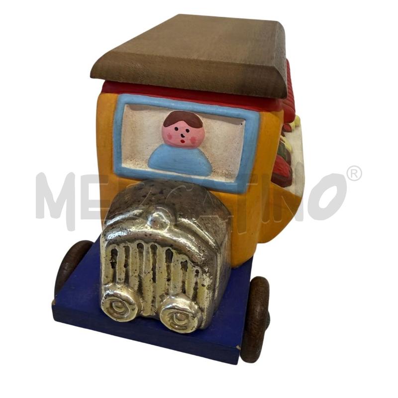 SCULTURE DESIGN TRAZO ENZO VIVIANI CAMIONCINO FRUTTA+5 STATUETTE | Mercatino dell'Usato Molfetta 4