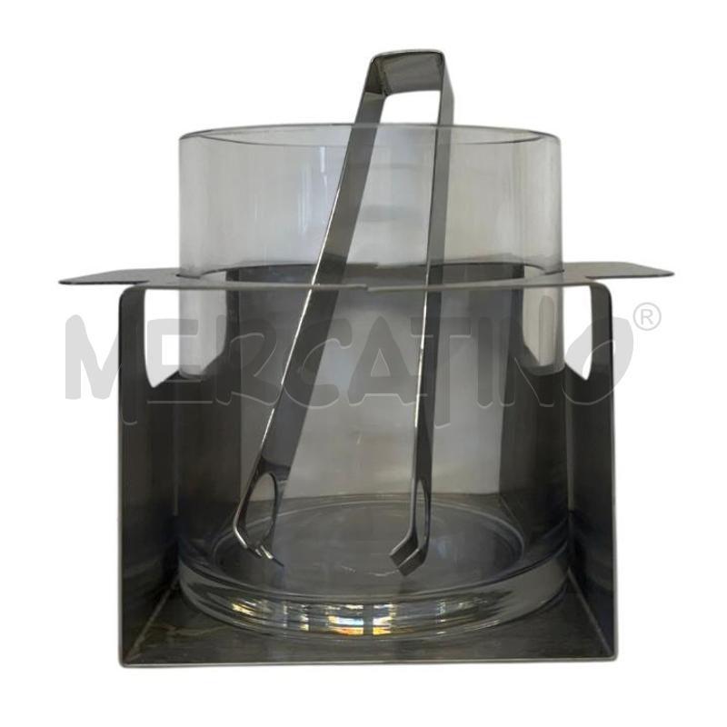 SECCHIELLO GHIACCIO+PINZA INOX ZANI E ZANI ANI 80 | Mercatino dell'Usato Molfetta 1