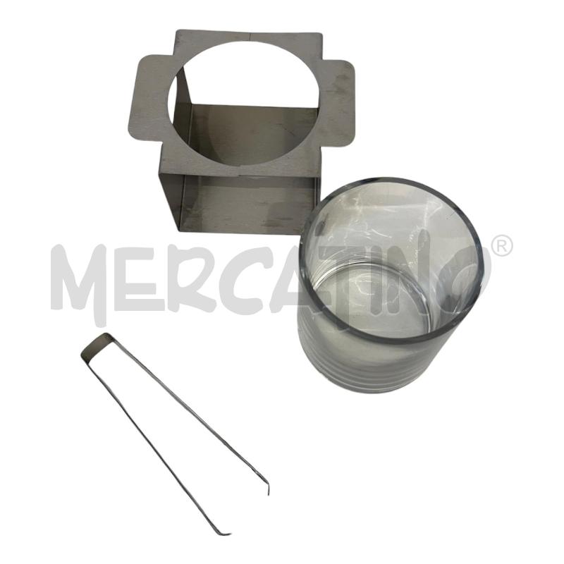 SECCHIELLO GHIACCIO+PINZA INOX ZANI E ZANI ANI 80 | Mercatino dell'Usato Molfetta 2