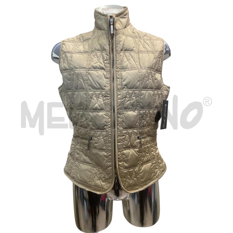 SMANICATO DONNA MONCLER BEIGE TRAPUNTATO | Mercatino dell'Usato Molfetta 1