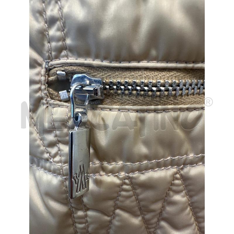 SMANICATO DONNA MONCLER BEIGE TRAPUNTATO | Mercatino dell'Usato Molfetta 2