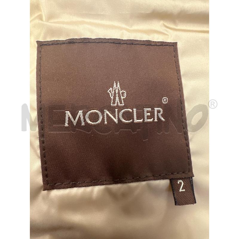 SMANICATO DONNA MONCLER BEIGE TRAPUNTATO | Mercatino dell'Usato Molfetta 4