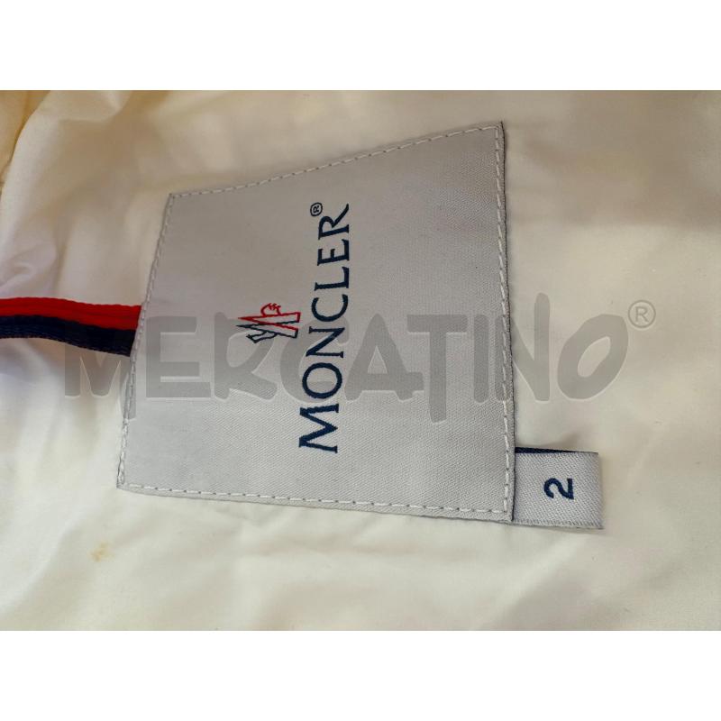 SMANICATO DONNA MONCLER PANNA TRAPUNTATO GOFFRATO | Mercatino dell'Usato Molfetta 3