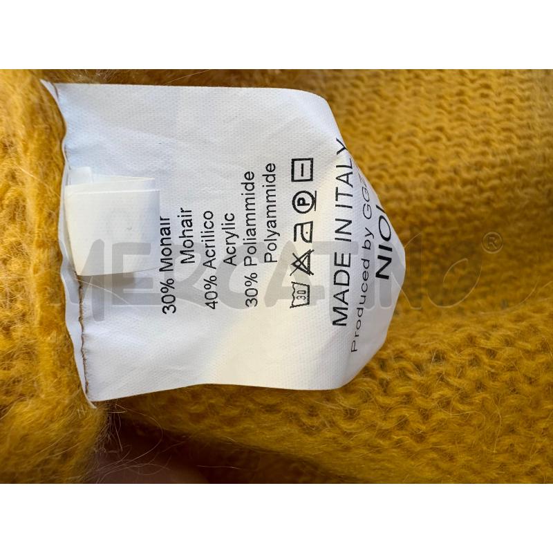 SMANICATO DONNA NIOI GIALLO OCRA  | Mercatino dell'Usato Molfetta 4
