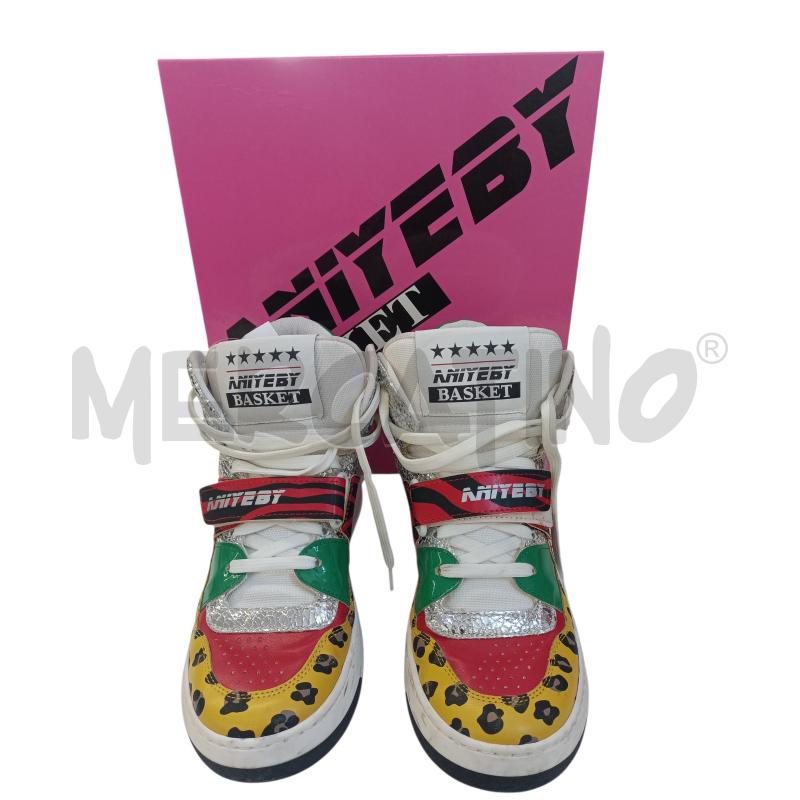 SNEAKERS DONNA ANIYE BY BIANCO PROFILO GIALLO ROSSO | Mercatino dell'Usato Molfetta 1