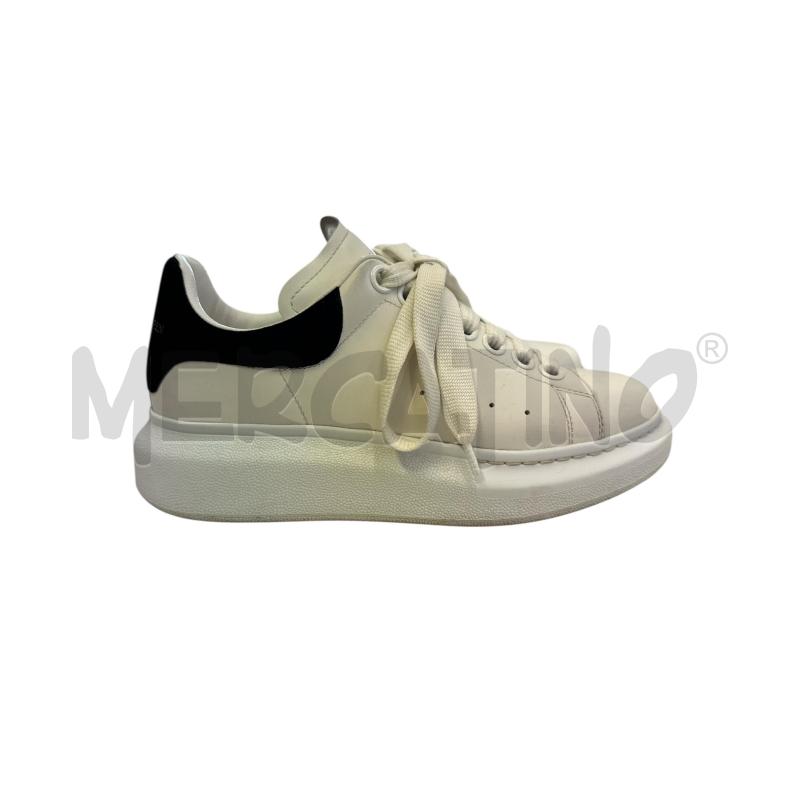 SNEAKERS OVERSIZE ALEXANDER MCQUEEN BIANCO/NERO | Mercatino dell'Usato Molfetta 1