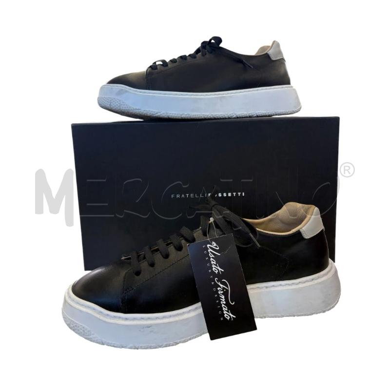SNEAKERS UOMO FRATELLI ROSSETTI NERO PARA BIANCA | Mercatino dell'Usato Molfetta 1