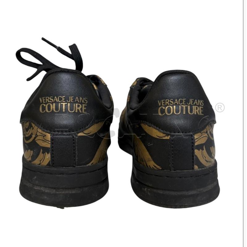 SNEAKERS UOMO VERSACE JEANS COUTURE NERO DORATO + | Mercatino dell'Usato Molfetta 4