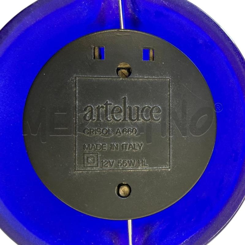 SOSPENSIONE ARTELUCE VETRO BLU MOD.CRISOL A660 | Mercatino dell'Usato Molfetta 2