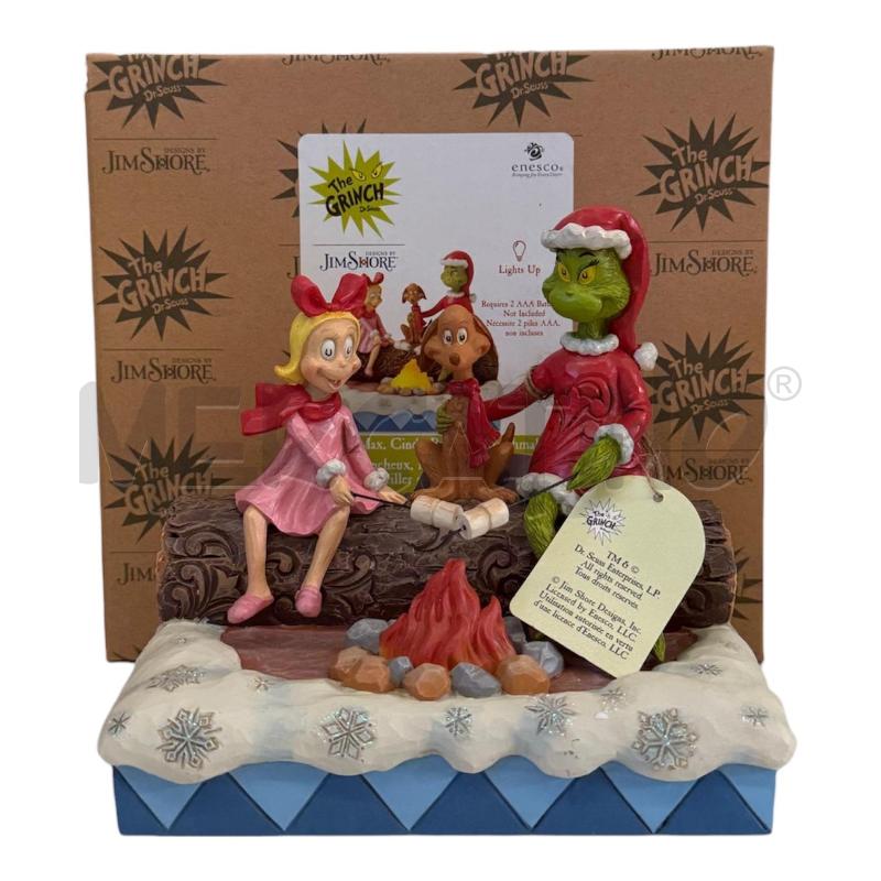 STATUETTA THE GRINCH FOCHRELLO LUMINOSO JIM SHORE  | Mercatino dell'Usato Molfetta 1