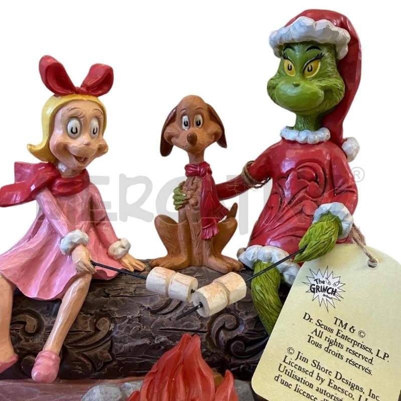 STATUETTA THE GRINCH FOCHRELLO LUMINOSO JIM SHORE  | Mercatino dell'Usato Molfetta 5