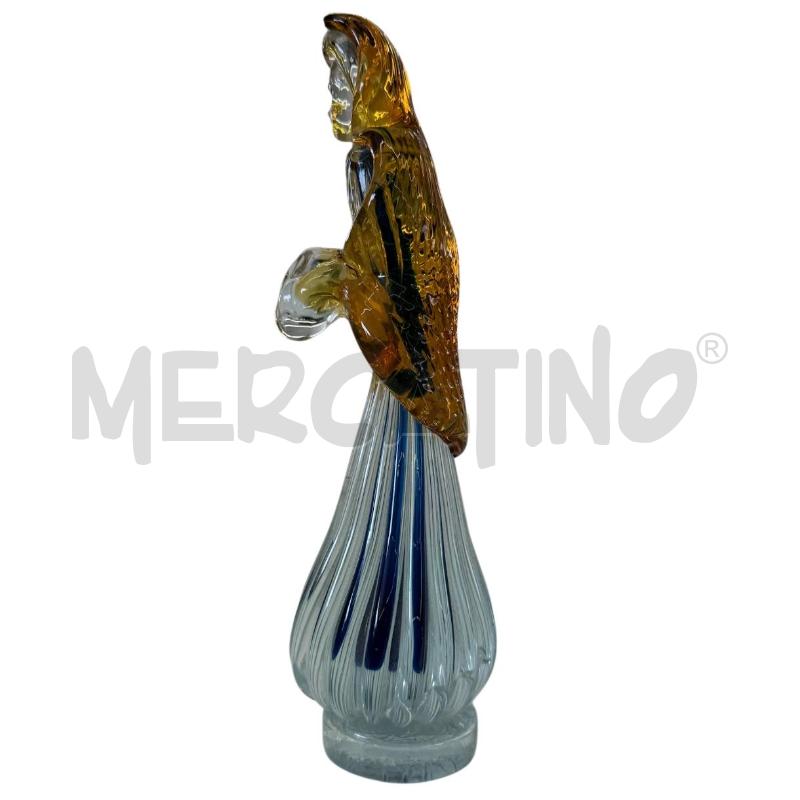STATUINA MURANO DONNA CON CAPPUCCIO MARRO' | Mercatino dell'Usato Molfetta 2
