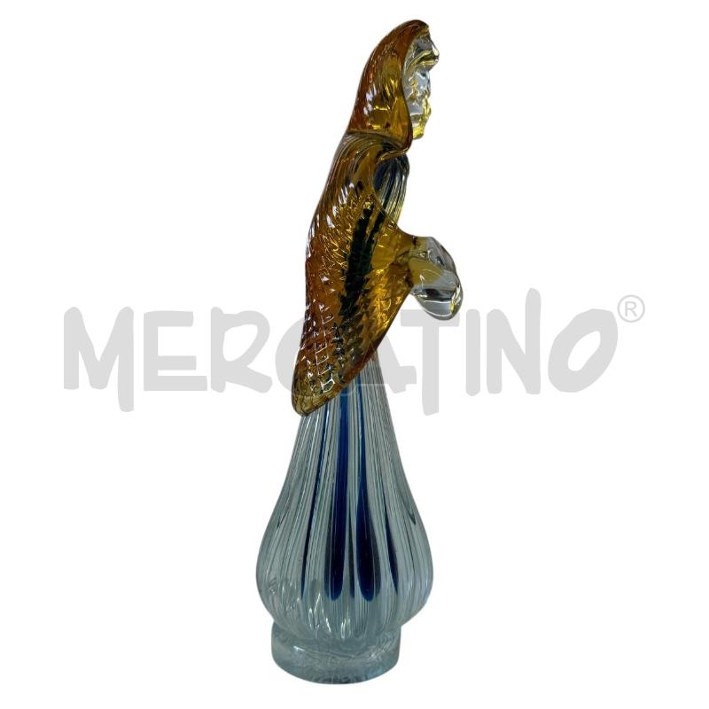 STATUINA MURANO DONNA CON CAPPUCCIO MARRO' | Mercatino dell'Usato Molfetta 3