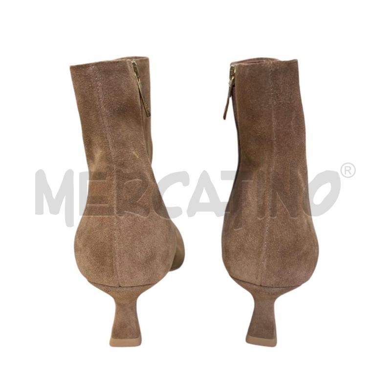 STIVALETTI DONNA CARMENS BEIGE SCAMOSCIATO PUNTA | Mercatino dell'Usato Molfetta 3