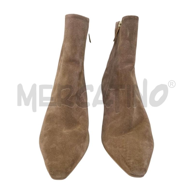 STIVALETTI DONNA CARMENS BEIGE SCAMOSCIATO PUNTA | Mercatino dell'Usato Molfetta 4