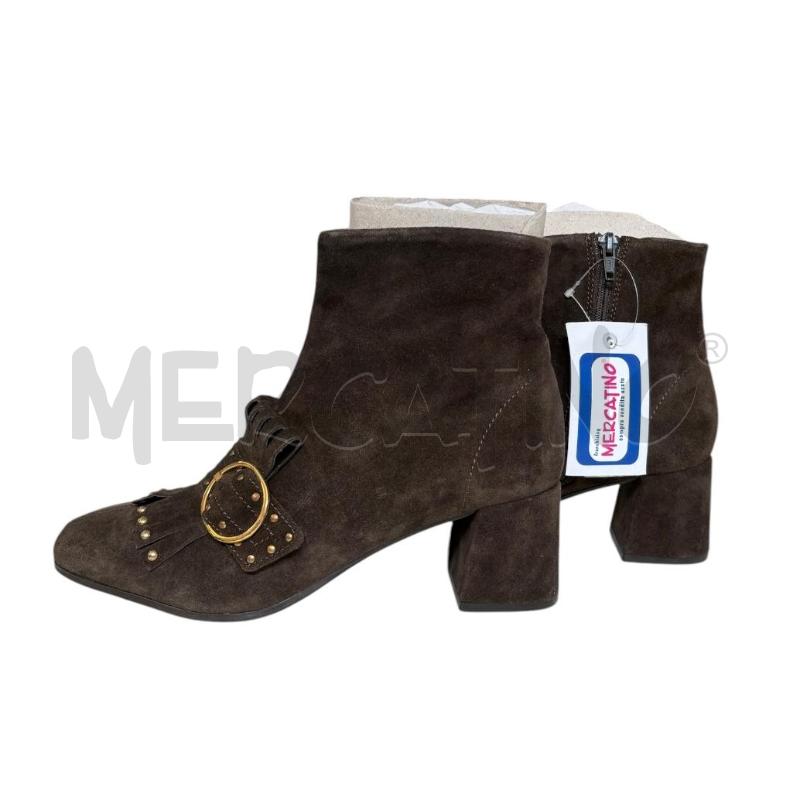 STIVALETTI DONNA CARMENS MARRONE SCAMOSCIATO  | Mercatino dell'Usato Molfetta 2