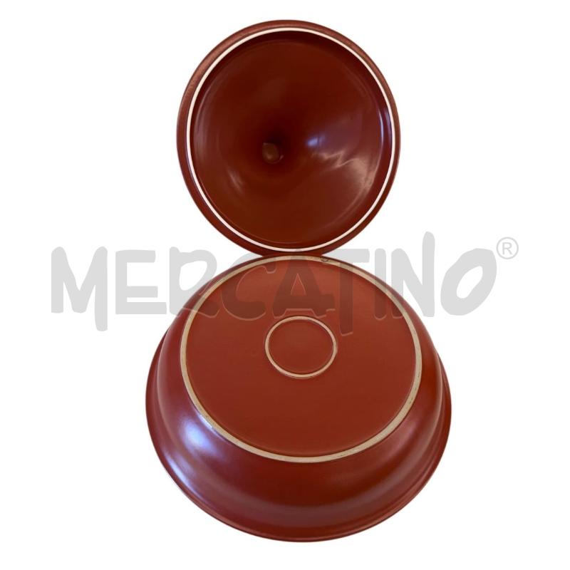 TAJINE WALD COLOR ROSSO MATTONE H. 20 CM  | Mercatino dell'Usato Molfetta 3