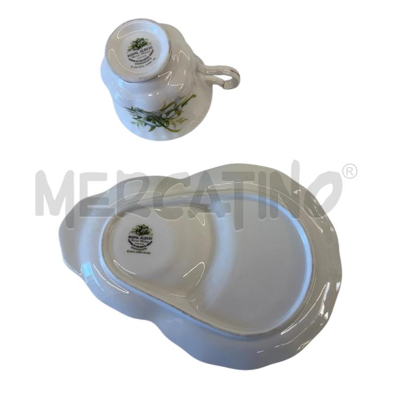 TAZZA JANUARY ROYAL ALBERT CON VASSOIETTO  | Mercatino dell'Usato Molfetta 3