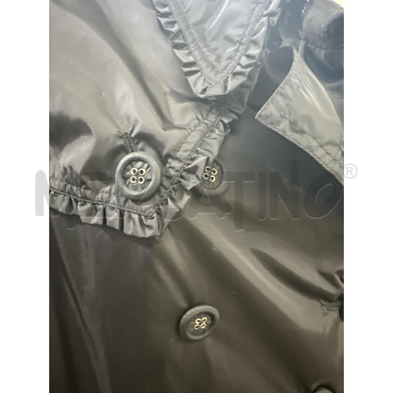 TRENCH DONNA BLUMATINE NERO PROFILO RICCIA | Mercatino dell'Usato Molfetta 2