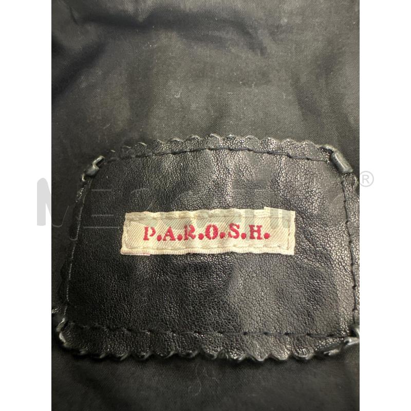 TRENCH DONNA PAROSH PELLE NERO | Mercatino dell'Usato Molfetta 4